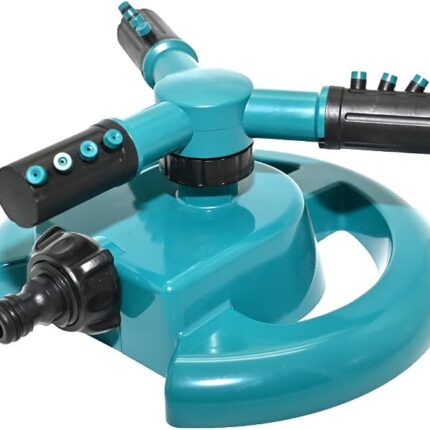 Ram® Garden Sprinkler Automatic Lawn Sprinkler 360 Degree Rotating Grass Lawn Plants Veggies Sprinkler