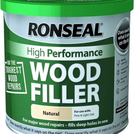 Ronseal 35304 High Performance Wood Filler - Natural 550g